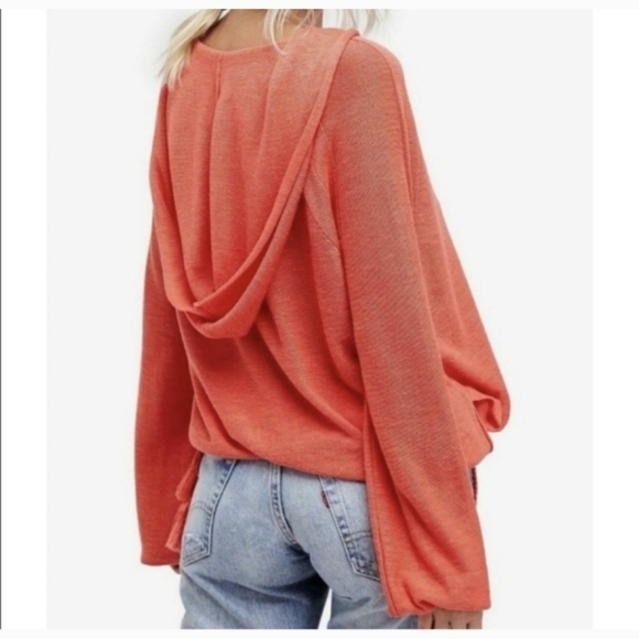 Free People Optimistic Linen Blend Sweater L - Picture 2 of 8